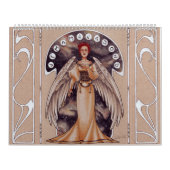 Kunst nieuwe dames in 2017 kalender (Hoes)