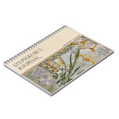  Kunst Nieuwe Floral Notitieboek (Linkerzijde)