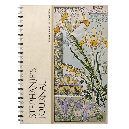  Kunst Nieuwe Floral Notitieboek (Voorkant)