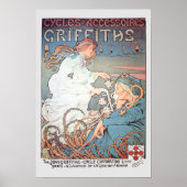  kunst Nieuwe Franse fiets Poster (Voorkant)