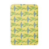 Kunst Nieuwe gele Ipomoea bloembehangenvodder Badmat (Voorkant Verticaal)