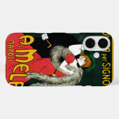 Kunst Nieuwe, Italiaanse Mode Liefde Romance Case-Mate iPhone Case (Achterkant (horizontaal))