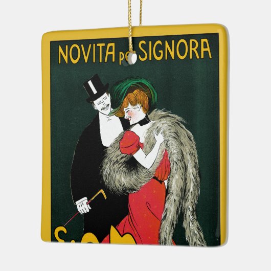  Kunst Nieuwe, Italiaanse Mode Liefde Romance Keramisch Ornament (Links)