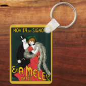  Kunst Nieuwe, Italiaanse Mode Liefde Romance Sleutelhanger (Achterkant)