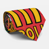  Kunst Nieuwe, Italiaanse Mode Liefde Romance Stropdas (Opgerold)