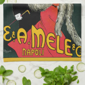 Kunst Nieuwe, Italiaanse Mode Liefde Romance Theedoek (Gevouwen)