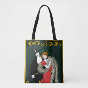  Kunst Nieuwe, Italiaanse Mode Liefde Romance Tote Bag