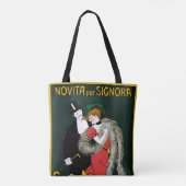  Kunst Nieuwe, Italiaanse Mode Liefde Romance Tote Bag (Achterkant)