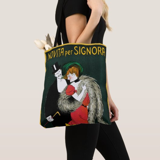  Kunst Nieuwe, Italiaanse Mode Liefde Romance Tote Bag (Dichtbij)