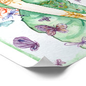 kunst , nieuwe-joodse champagne en botervliegen poster (Hoek)