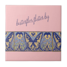 Kunst Nieuwe Kunst Butterflies en Pansies