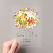  kunst nieuwe LGBTQ 2-berichten Acryl Uitnodigingen (Insitu (Draagbaar))