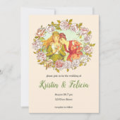 kunst nieuwe LGBTQ 2-berichten Kaart (Voorkant)