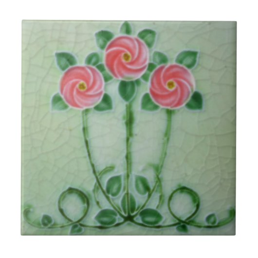 Kunst Nieuwe  Ontwerpeigenschap Tegel in 2 Grootte Tegeltje (Voorkant)