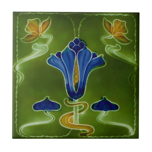 Kunst Nieuwe  Ontwerpeigenschap Tegel in 2 Grootte Tegeltje (Voorkant)