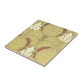 kunst - nieuwe - patroonkunst tegeltje (Zijkant)