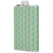 Kunst Nieuwe roze waterlelasmaag Heupfles (Links)