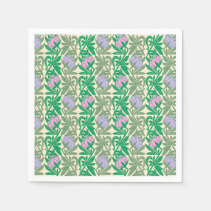 Kunst Nieuwe roze waterlelasmaag Servet