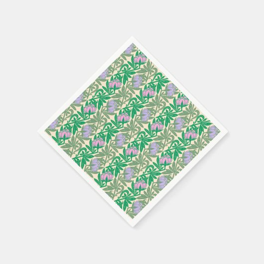 Kunst Nieuwe roze waterlelasmaag Servet (Hoek)