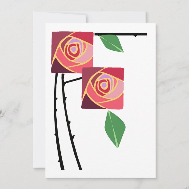 Kunst Nieuwe rozen en doornen (Voorkant)