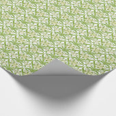  Kunst Nieuwe Snowdruppelbedekking Cadeaupapier (Hoek)