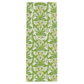  Kunst Nieuwe Snowdruppelbedekking Wijn Cadeautas (Achterkant)