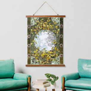  Kunst Nieuwe Vogels en Bloemen Hangend Wandkleed