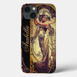 Kunst nieuwe vrouw elegante advertentie Case-Mate iPhone case