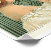 Kunst nieuwe vrouw Frans kunst door henri livemont Poster (Hoek)