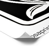 Kunst nieuwe wandbloemen poster (Hoek)