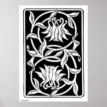 Kunst nieuwe wandbloemen poster