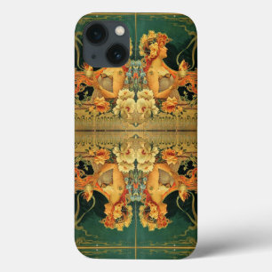 Kunst nieuwe warme chocolade bloemreclame Case-Mate iPhone case