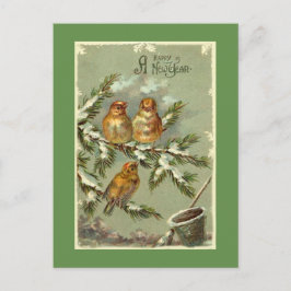  kunst Nieuwjaar Briefkaart