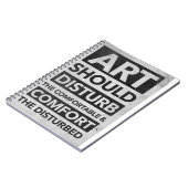 kunst notitieboek (Linkerzijde)