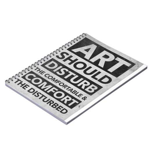 kunst notitieboek (Linkerzijde)