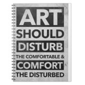 kunst notitieboek (Voorkant)