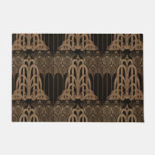Kunst nouveau,art deco,Black,bronse,elegant,chic,p Deurmat (Voorkant)