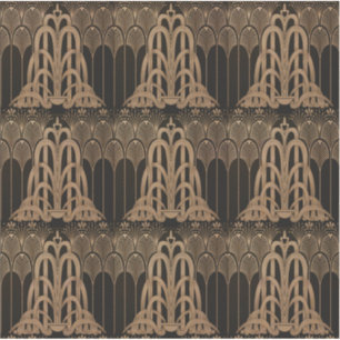 Kunst nouveau,art deco,Black,bronse,elegant,chic,p Sticker