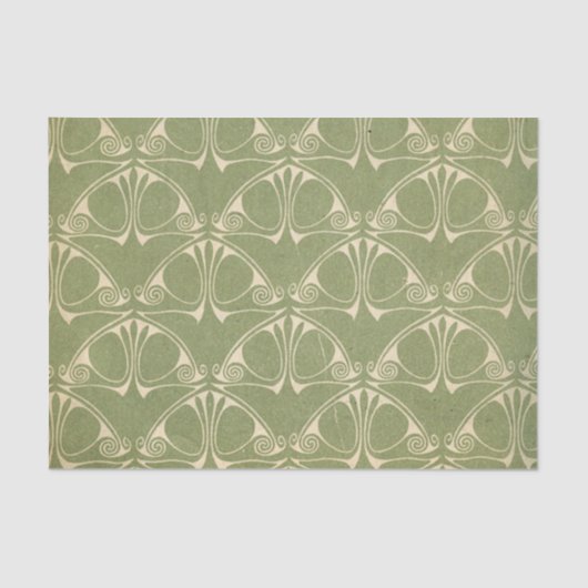 Kunst nouveau,deco,chic,,antiek,elegant,chic tissuepapier (Voorkant)