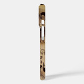  Kunst Nouveau Grillon, Man Drink bier Case-Mate iPhone Case (Achterkant / Links)