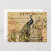 kunst nouveau  peace ock frans provincie briefkaart (Voorkant / Achterkant)