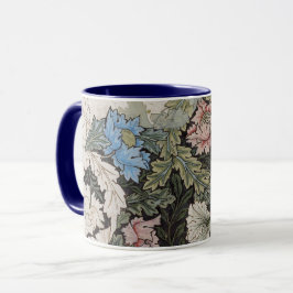 Kunst nouveau william morris plattegrond schets mok