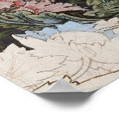 Kunst nouveau william morris plattegrond schets poster (Hoek)