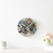 Kunst nouveau william morris plattegrond schets ronde klok (Huis)