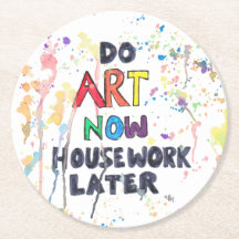 Kunst nu, huiswerk later