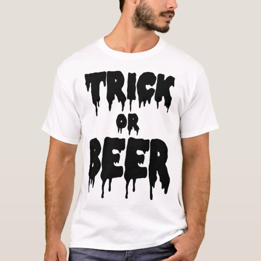 kunst of bier t-shirt (Voorkant)