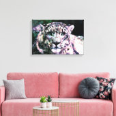 Kunst - omhuld canvas - sneeuwpoppenkapmedium (Insitu (Woonkamer))