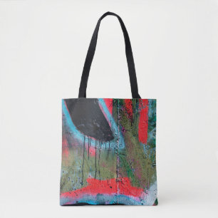 Kunst ondergronds. Mooie graffiti voor straatkunst Tote Bag