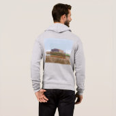 Kunst ontmoet foto - Ziggurat Hoodie (Achterkant volledig)