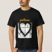 Kunst ontmoet Mode" T-shirt (Voorkant)